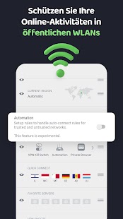 VPN – Private Internet Access Ekran görüntüsü