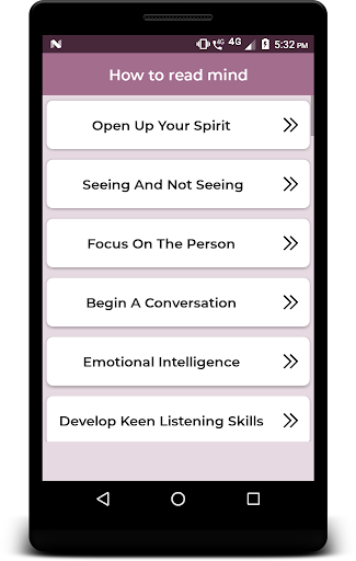 How to read mind Screen 2