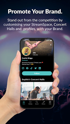 Android application StreamSpace screenshort