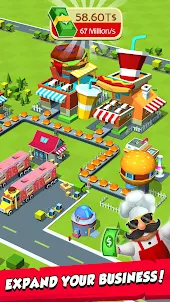 Idle Burger Tycoon Burger Game