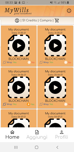My Wills Screen 3