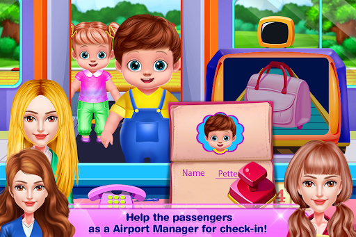 Android application Flight Attendants Airport Game screenshort