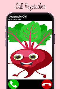 Fake Call Vegetables Games