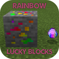 Mod Rainbow Lucky Blocks +Bonus