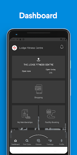 Android application Livelodgefit screenshort