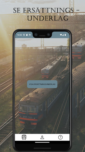 Tågförseningar - Tågersättning Screen 2