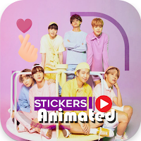 BTS Stickers Animated Wsticker