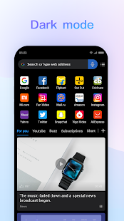 Mi Browser Captura de pantalla