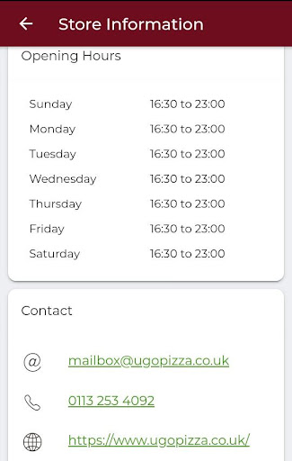 UGO Pizza Leeds Screen 3