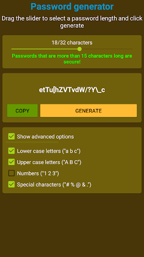 How Secure Is My Password? Pro Screen 3