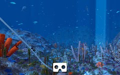 screenshot of VR Deep Ocean Roller Coaster