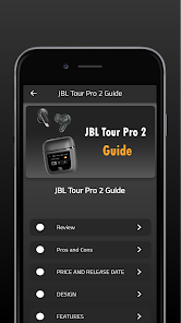 JBL Tour Pro 2 Guide 5 APK + Mod (Unlimited money) إلى عن على ذكري المظهر