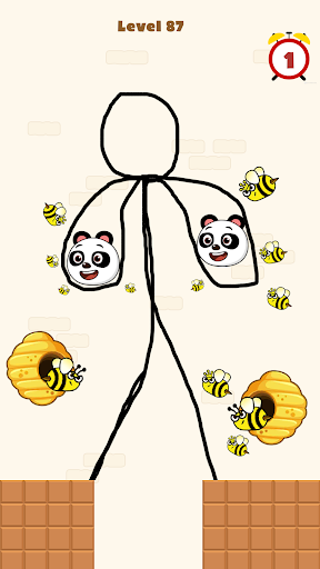 Save the Panda  Puzzle Draw