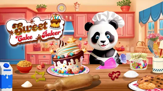 Cake Maker Sweet Bakery Games