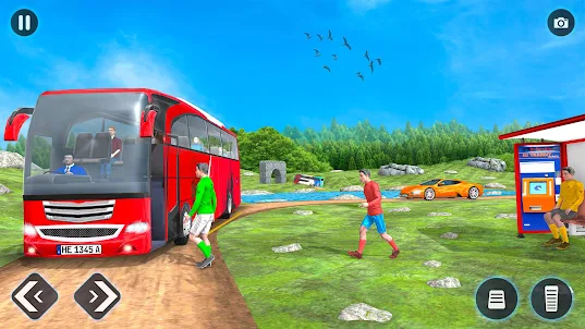 4x4 Off-Road Bus Driving Game