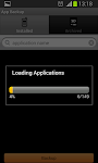 screenshot of App Backup