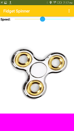 Android application Fidget Spinner screenshort