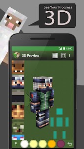 Free Skin Editor for Minecraft: Custom Skin Creator App 4