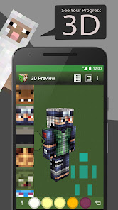 Screenshot 4 Skin Editor for Minecraft: Cus android