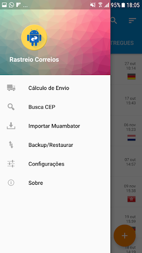 Rastreio Correios PRO screenshot 1