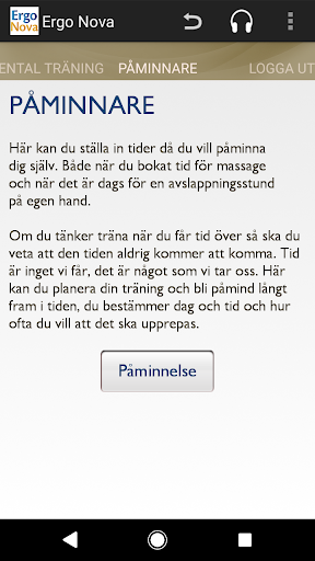 ErgoNova Appen Screen 3