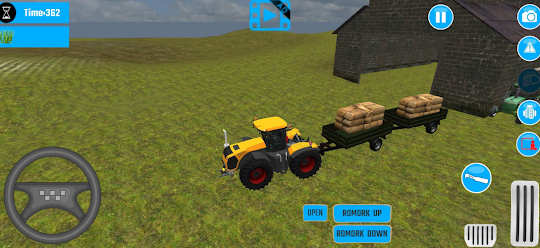 農場拖拉機駕駛裝載模擬器遊戲
