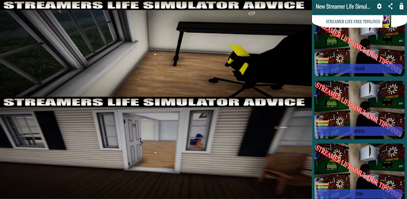 Advices Streamer Life Simulator