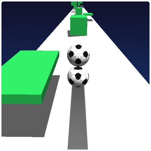 Ball On Barrel- speed rolling logo