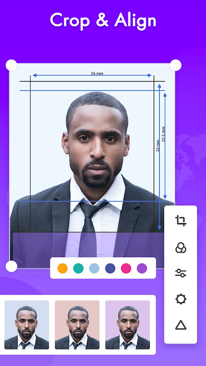 Passport Size Photo Maker - 2.1 - (Android)