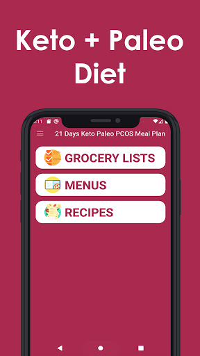 Android application 21Days Keto Paleo Weight Loss screenshort