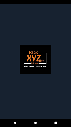 Android application Radio XYZ screenshort