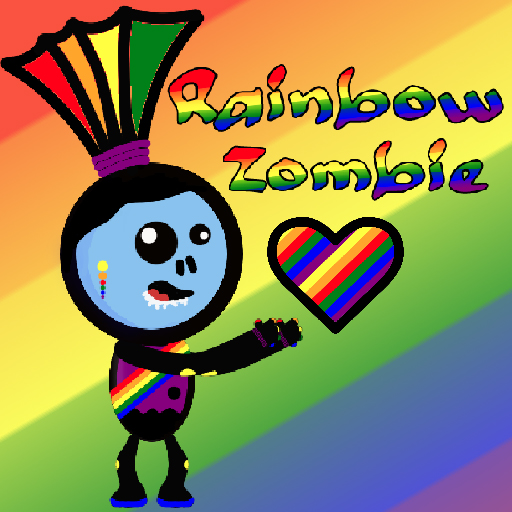 Rainbow Zombie logo