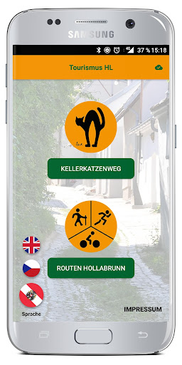 Android application Tourismus Hollabrunn screenshort