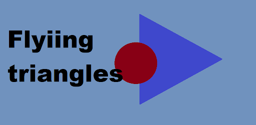 Android application Flying Triangles screenshort