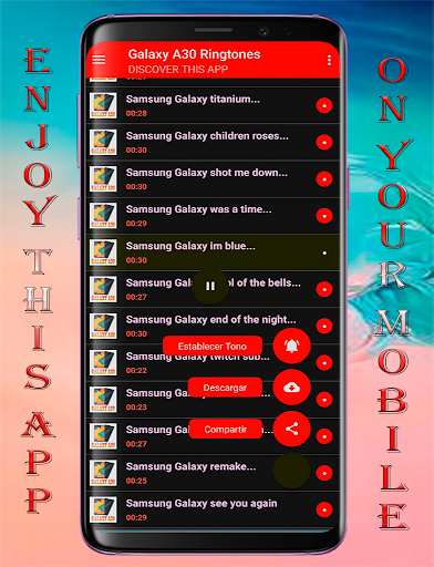 Galaxy A30 Ringtones