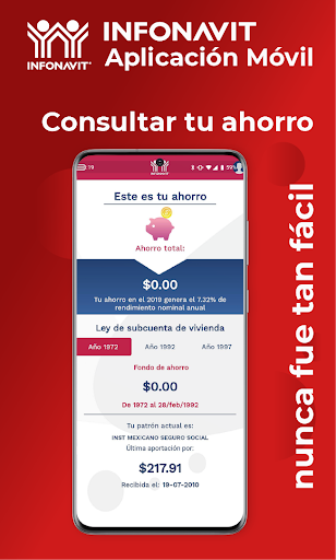 Aplicación móvil Infonavit Screen 2