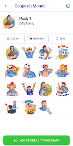 Stickers Football For WhAtsapp 1.2 APK + Mod (Free purchase) for Android