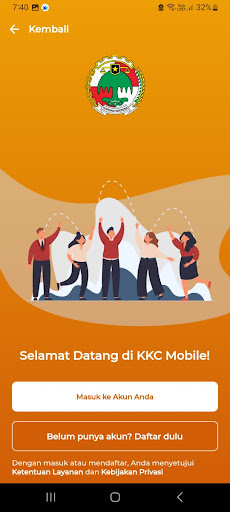 Android application KKC Mobile screenshort