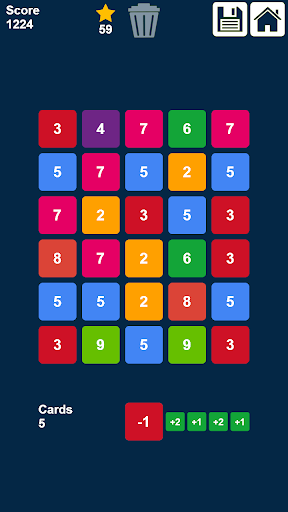 Télécharger Gratuit glisser et fusionner des nombres: jeu de nombres  APK MOD (Astuce) 3