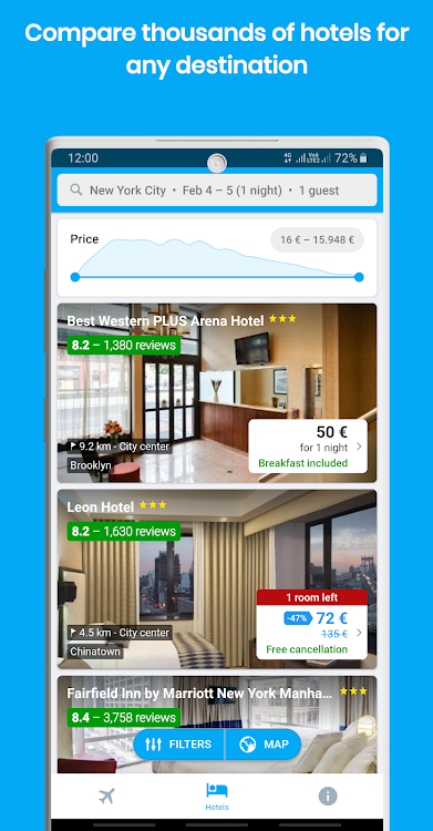 Traavel - Flights & Hotels - 1.4 - (Android)