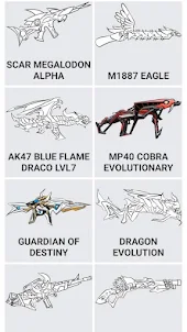 How to draw Fire weapons
