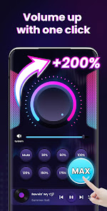 Volume Booster - Sound Booster 1.1.0.1 APK + Мод (Unlimited money) за Android