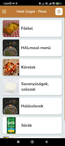 Android application Hekk Sziget Pécel screenshort