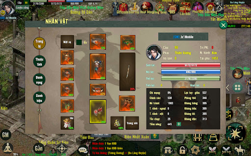 Võ Lâm 1 Jx1 Mobile Mod Unlocked All