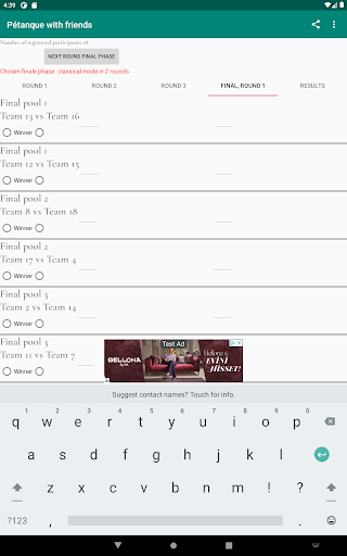 Petanque with friends