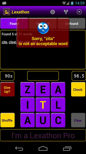 Lexathon® word jumble  screenshots 3