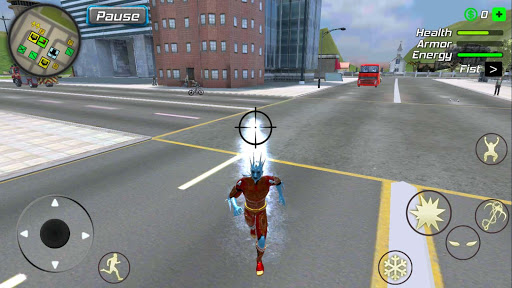 Snow Storm Superhero - Action - games