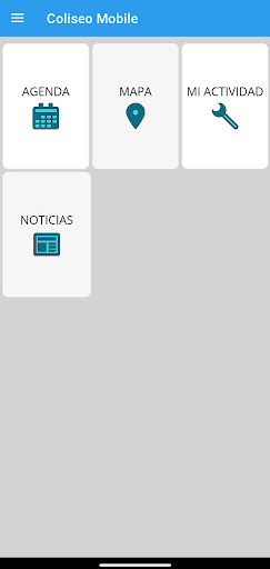 Android application Coliseo Mobile screenshort