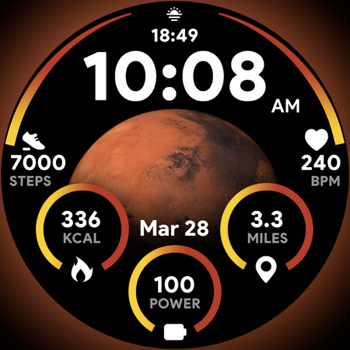 Earth Dial - Watch face Logo
