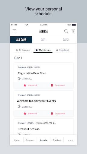 Commvault Events Screen 3